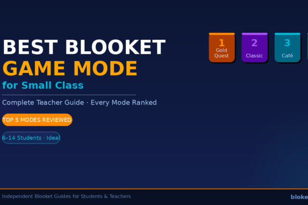 Best Blooket game mode for small class — top 5 modes ranked for groups of 6–14 students