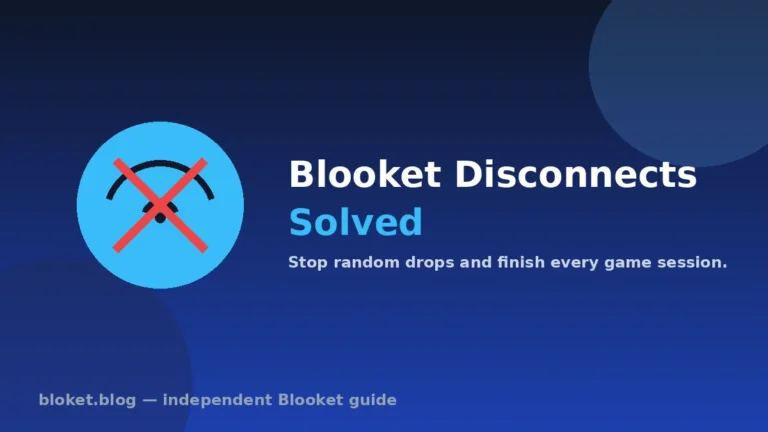 Blooket disconnect problems graphic showing a crossed-out wifi signal icon