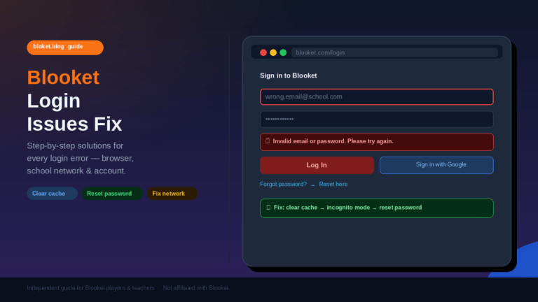 Blooket lag fix guide — tips to stop freezing and slow loading for students and teachers