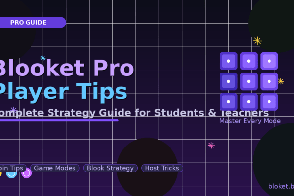 Blooket pro player tips featured image showing game strategy guide for students and teachers