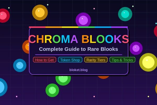 Chroma Blooket blooks guide showing rare blook tiers and how to get them