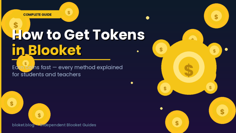 How to get tokens in Blooket — coin earning guide for students and teachers