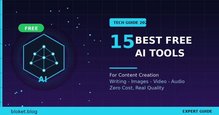 15 Best Free AI Tools for Content Creation in 2026