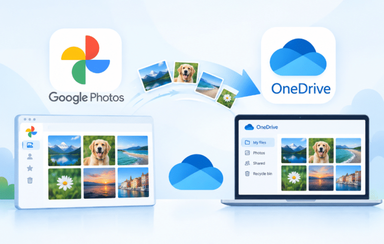 How to Transfer Google Photos to OneDrive Without the Headache